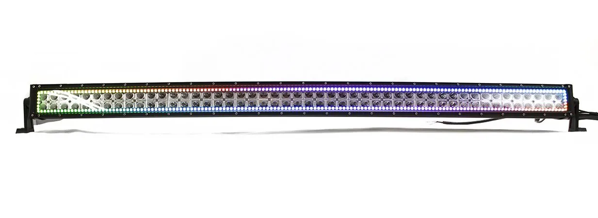Race Sport RS RGB LED Light Bars [CHASE MODE ColorADAPT Series] Straight - 14" / 22" / 32" / 42" / 50"