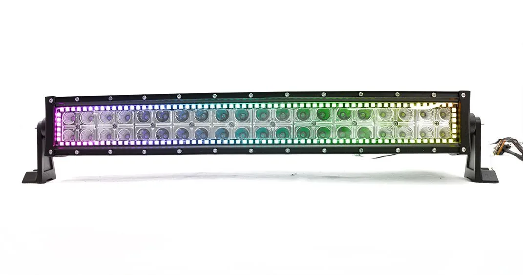 Race Sport RS RGB LED Light Bars [CHASE MODE ColorADAPT Series] Straight - 14" / 22" / 32" / 42" / 50"