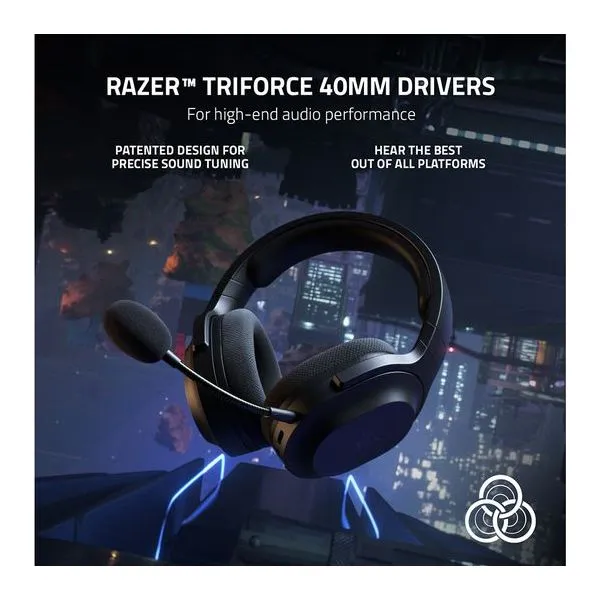 RAZER Barracuda X Wireless Gaming Headset - Black