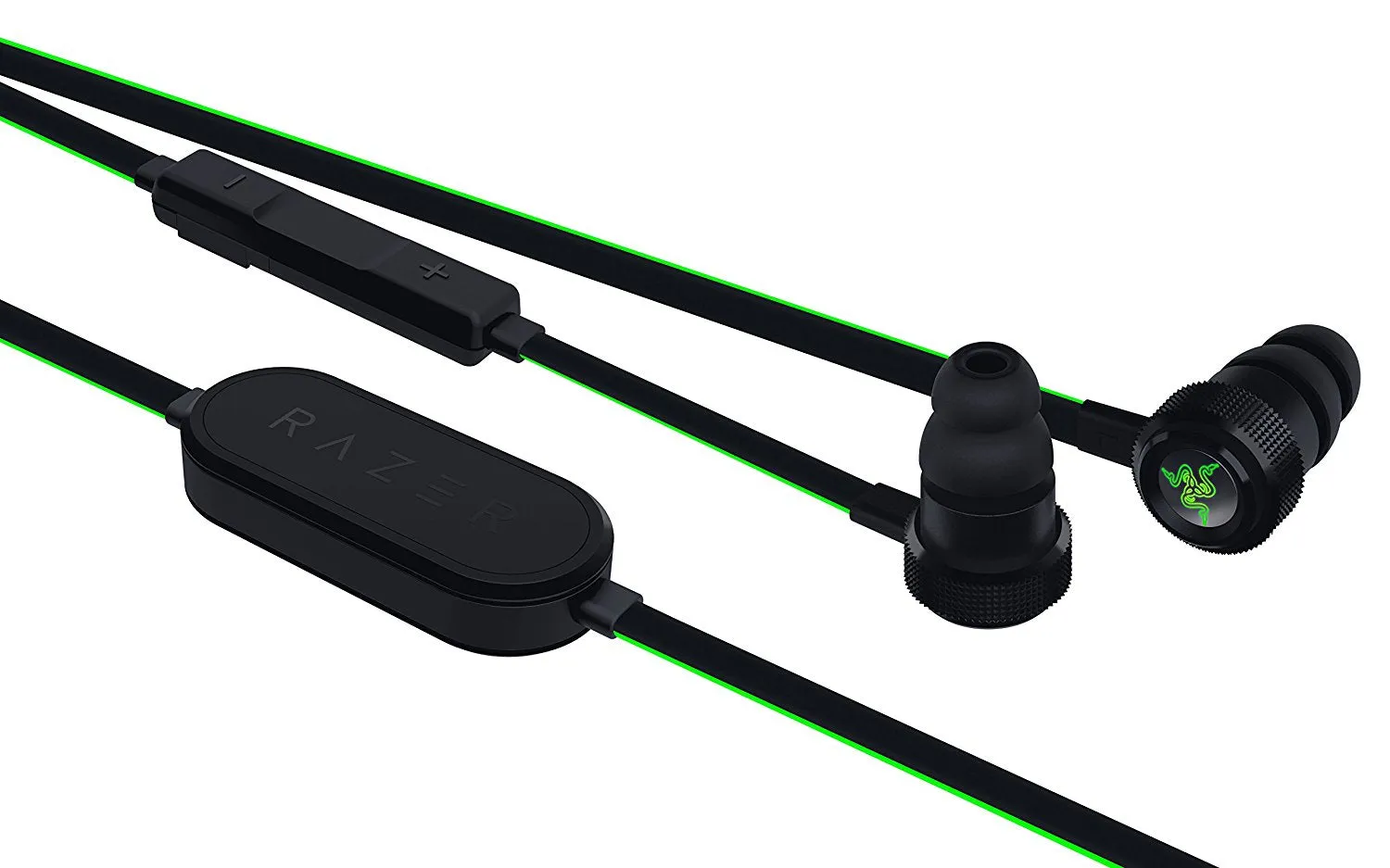 Razer Hammerhead Bluetooth - Wireless Earbuds With In-line Mic & Controls- Up to 8 Hours of Battery Life