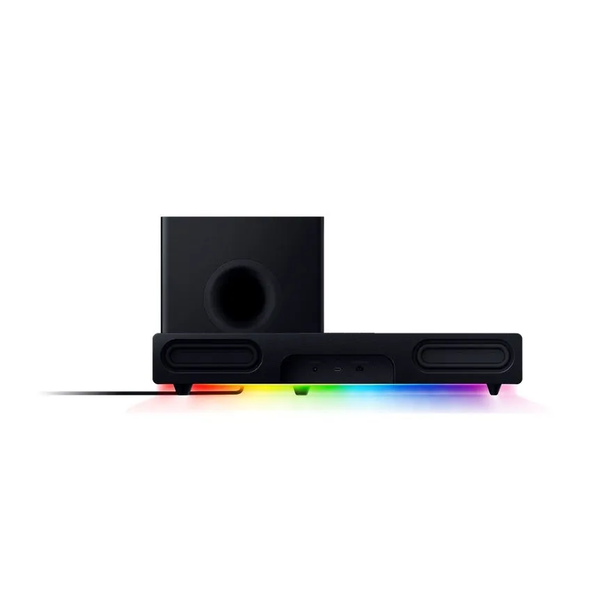 Razer Leviathan V2 Gaming soundbar and subwoofer THXⓇ Spatial Audio and Razer Chroma™(RZ05-03920100-R3G1)