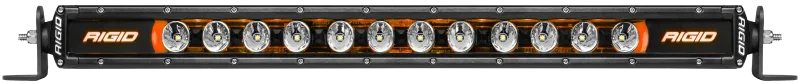 Rigid Industries 10in Radiance Plus SR-Series Single Row LED Light Bar with 8 Backlight Options
