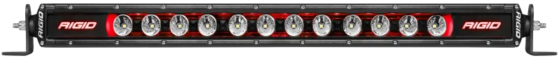 Rigid Industries 50in Radiance Plus SR-Series Single Row LED Light Bar with 8 Backlight Options