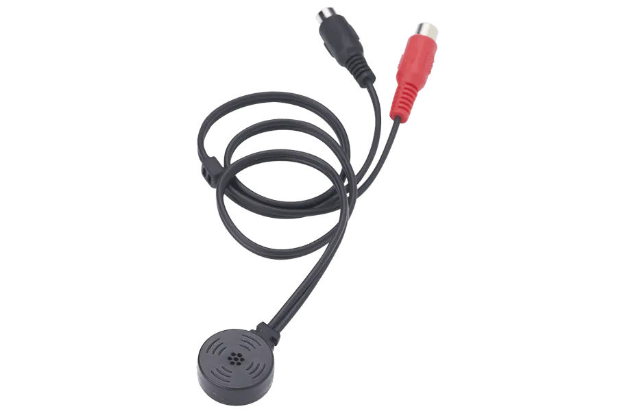 Security surveillance microphone