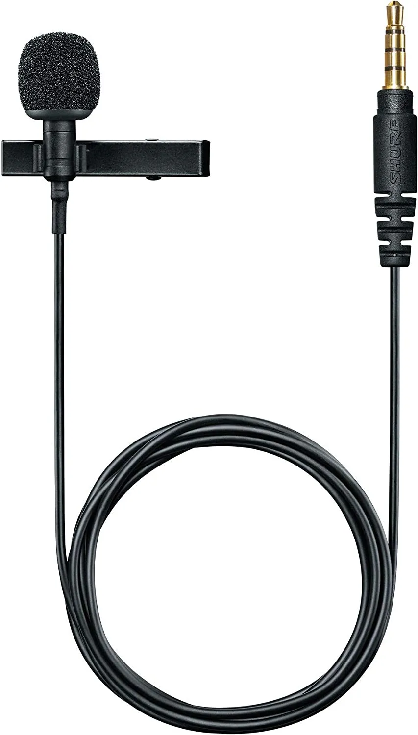 Shure MVL Lavalier Microphone for Smartphone or Tablet