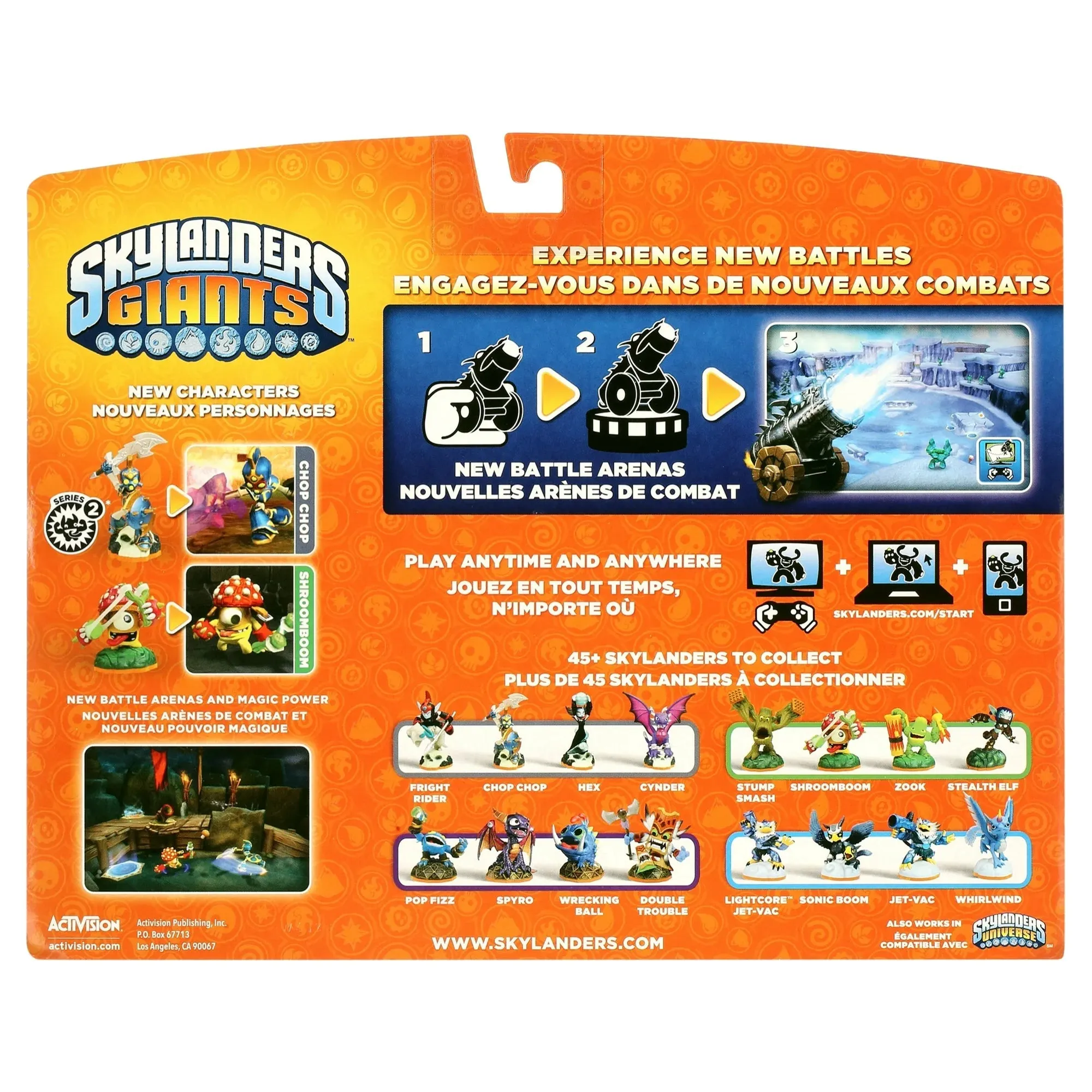 Skylanders Giants: Battle Pack #1 (Chop Chop, Dragonfire Cannon, Shroomboom - Universal)