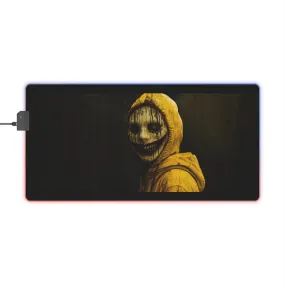 SMILEY 2 - LED Gaming Schreibtisch-Mauspad