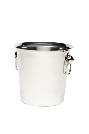 S/St.Wine Bucket With Ring Handles
