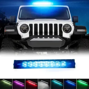 Suparee Jeep 22" RGB LED Light Bar for All Wrangler JL JK TJ LJ YJ