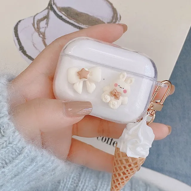 Super Cute Bear AirPods Case