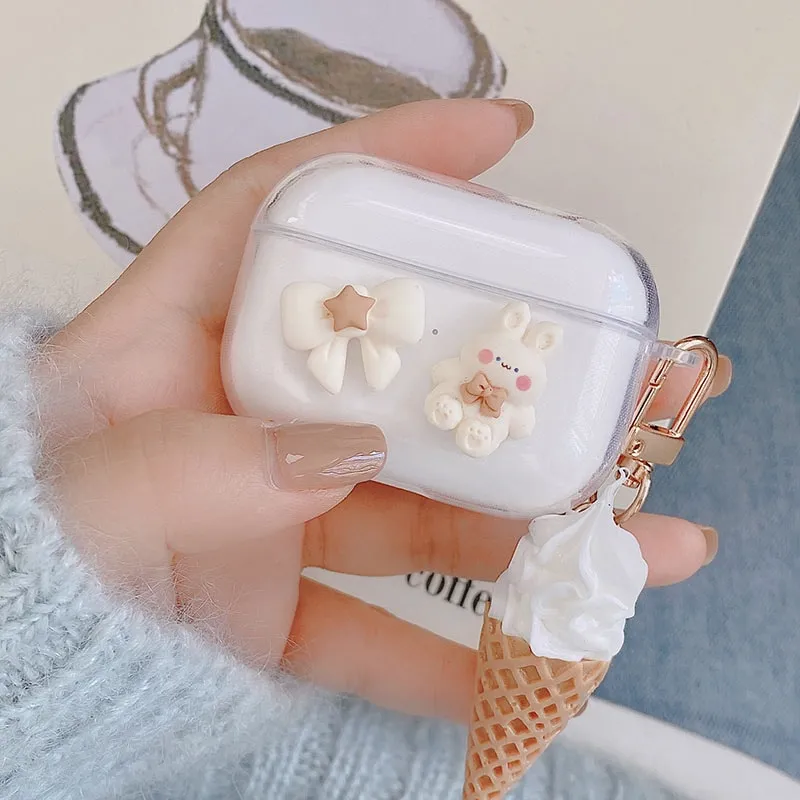 Super Cute Bear AirPods Case