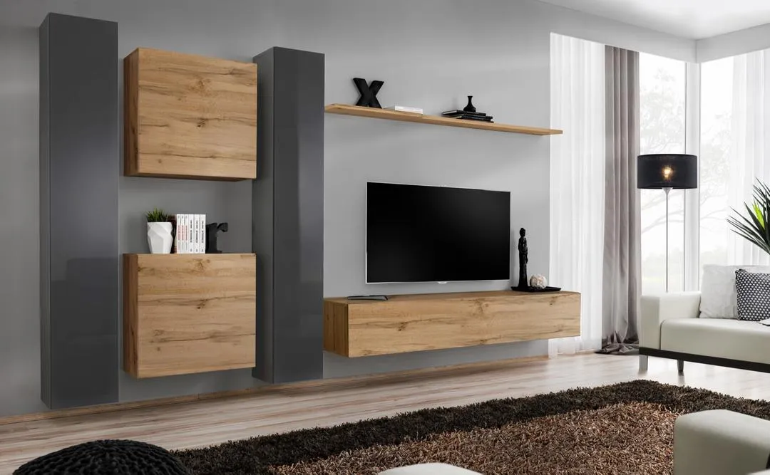 Switch VI Entertainment Unit For TVs Up To 75"