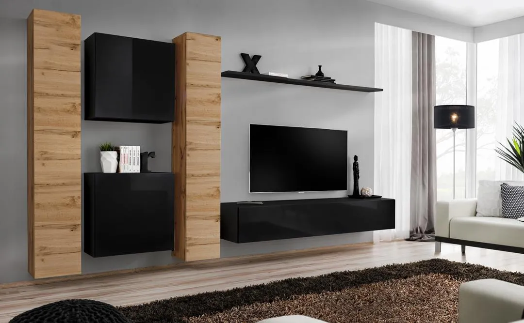 Switch VI Entertainment Unit For TVs Up To 75"