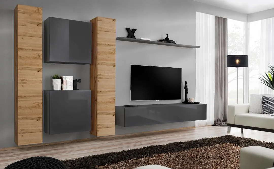 Switch VI Entertainment Unit For TVs Up To 75"