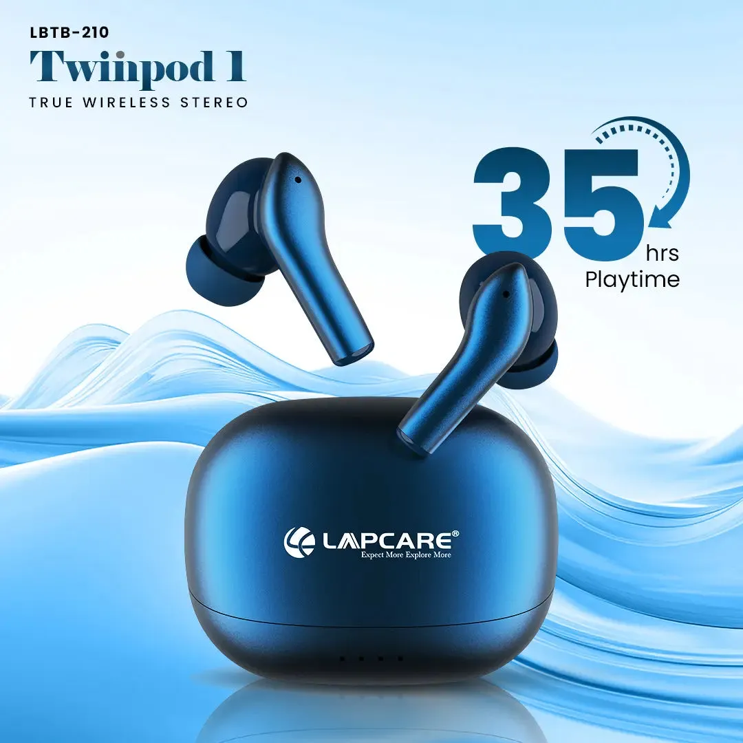 Twinpod 1 BT V5.3 Wireless Earbuds With USB Type-C (LBTB-210)