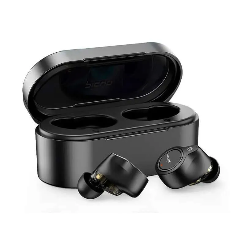 TWS Wireless Bluetooth 5.0 Earphone Earbuds Dual-Driver HIFI Stereo Sound Touch Control