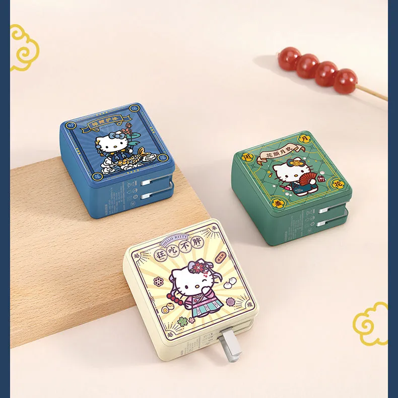 UKA Hello Kitty CNY Cube 30W PD Type-C   USB Dual Output Fast Charger