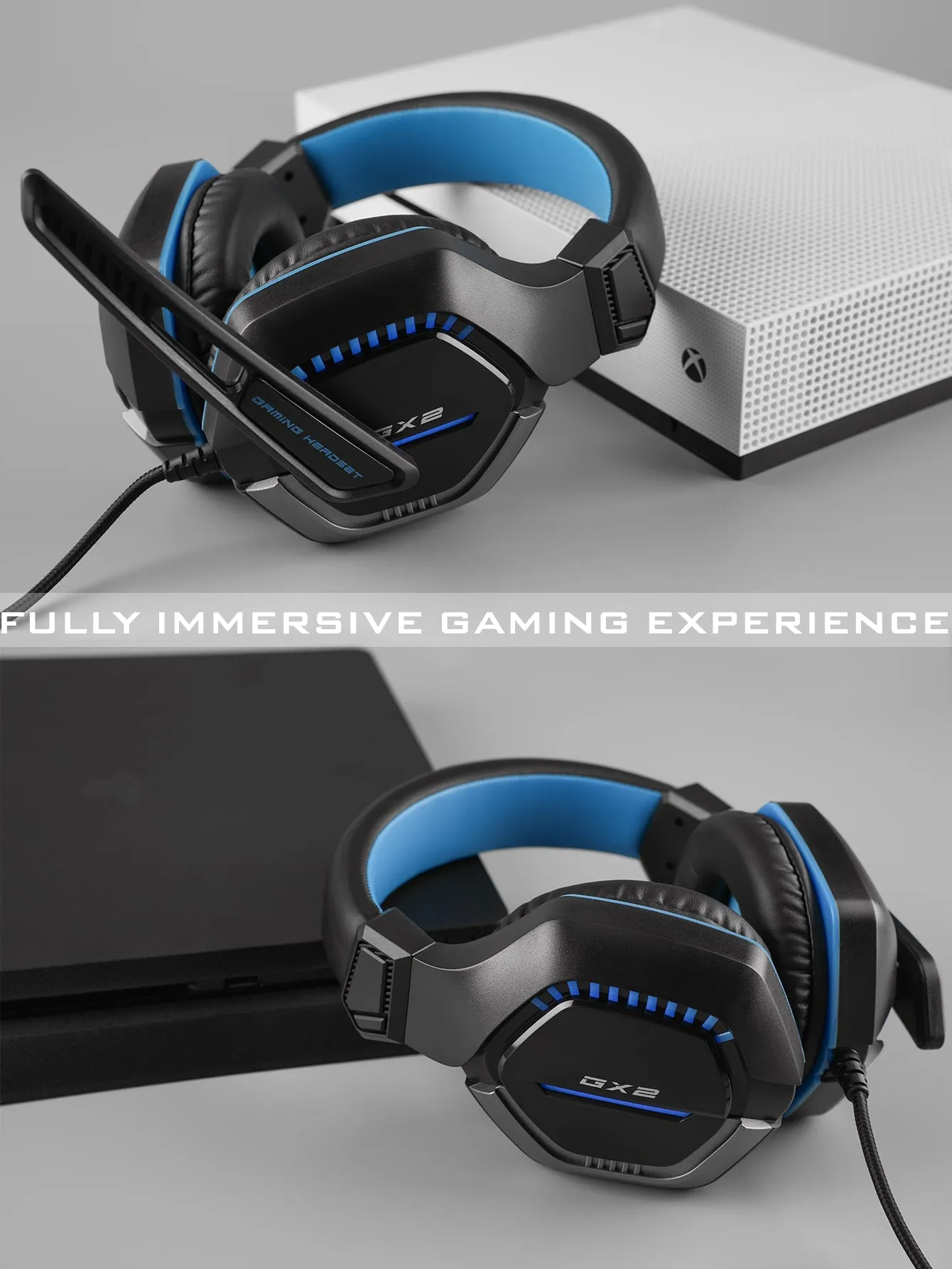 Unique Design Comfortable Headset Led Gaming Headphones