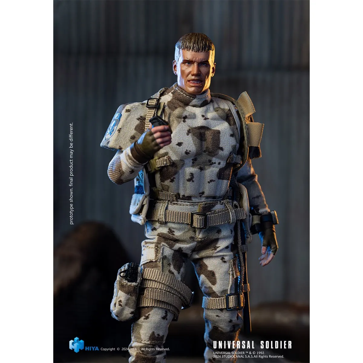 Universal Soldier Andrew Scott Exquisite Super - Previews Exclusive 1:12 Scale Action Figure - Hiya Toys