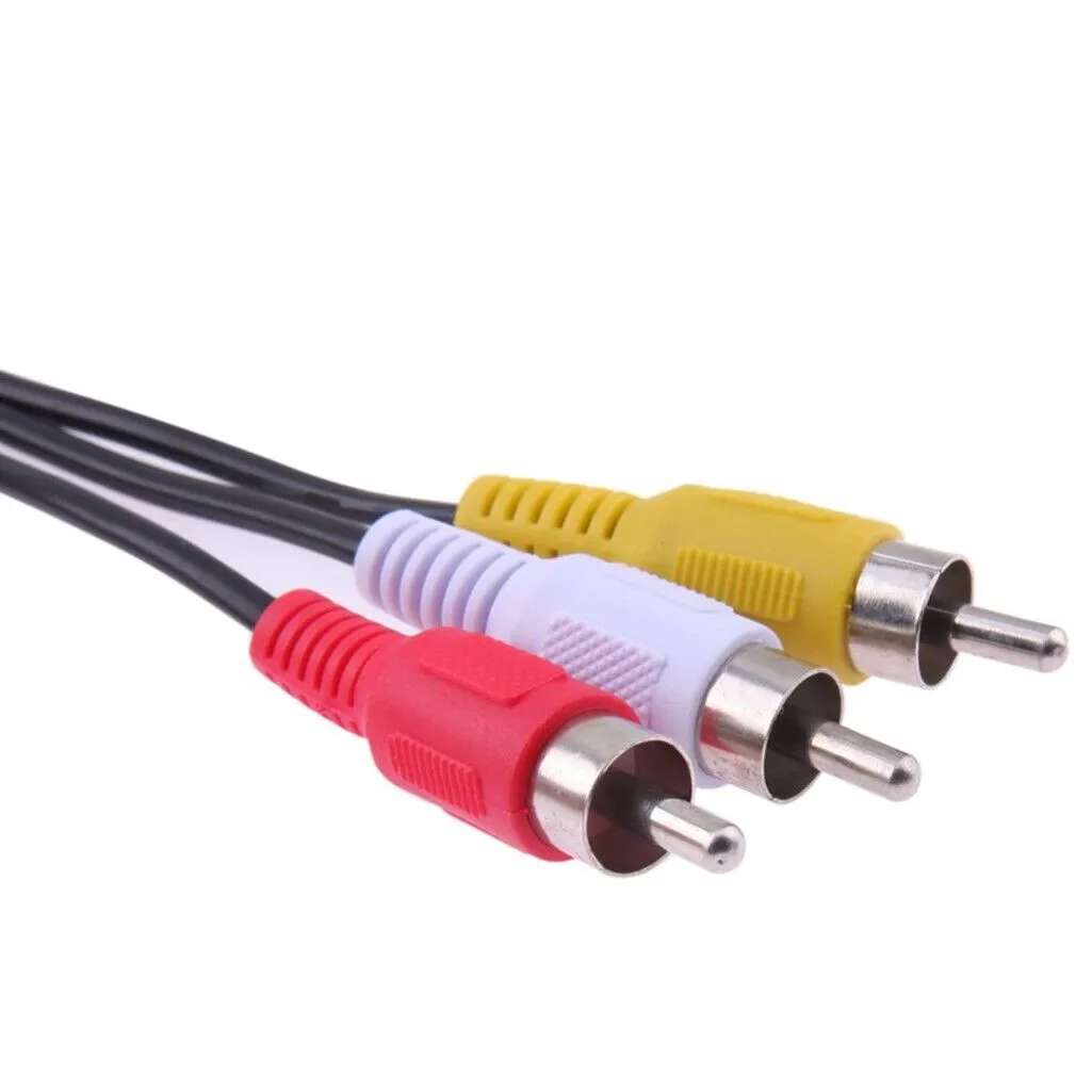 Usb Male To 3 Rca Male Audio Converter Adapter Se-C14