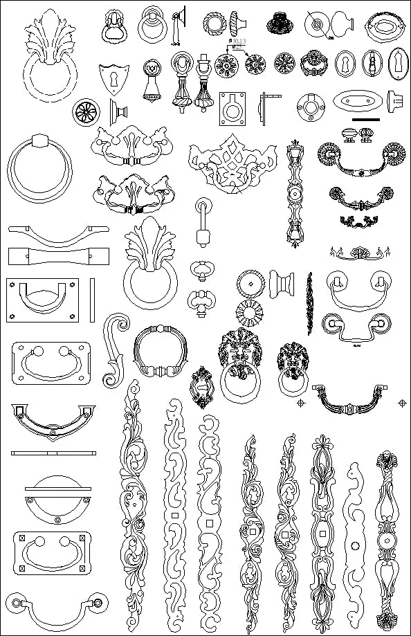 ★【Various of Lighting hardware Autocad Blocks】-All kinds of Lighting Autocad Blocks Collection
