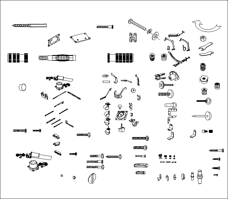 ★【Various of Lighting hardware Autocad Blocks】-All kinds of Lighting Autocad Blocks Collection