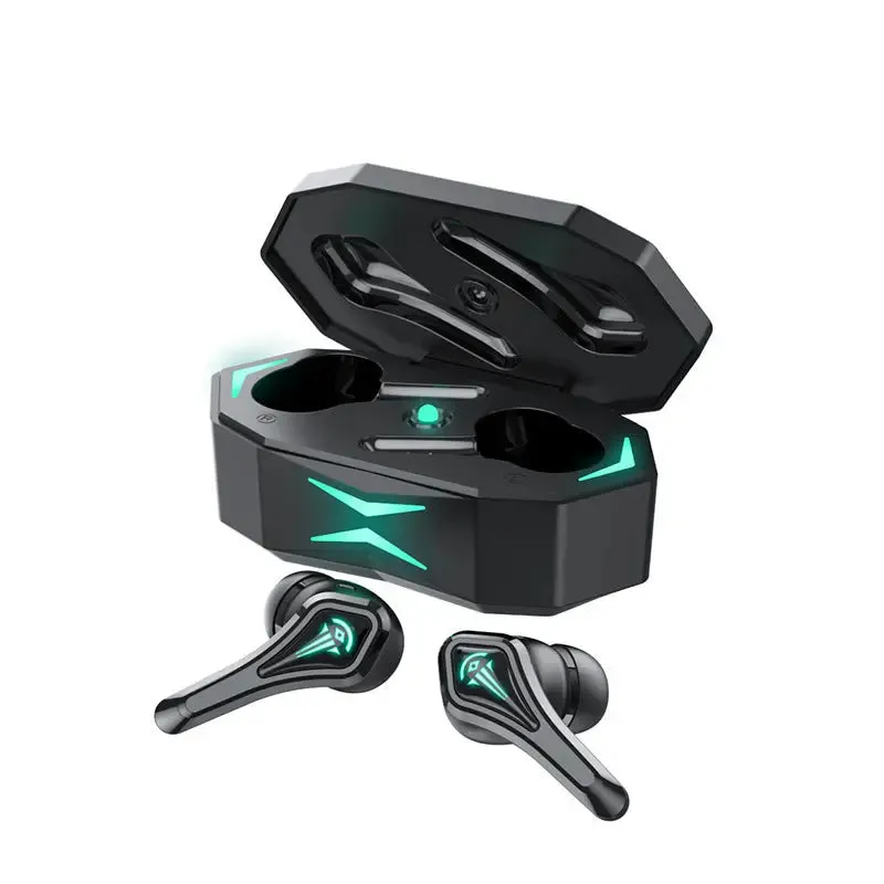 Wireless Binaural Gaming Bluetooth Headset TWS-A10 with Noise Reduction and Multi-Point Connection