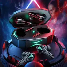 Wireless Binaural Gaming Bluetooth Headset TWS-A10 with Noise Reduction and Multi-Point Connection