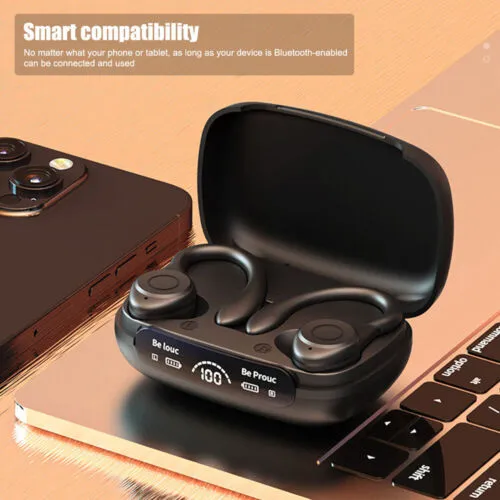 Wireless Bluetooth 5.3 TWS Earbuds with Ear Hooks