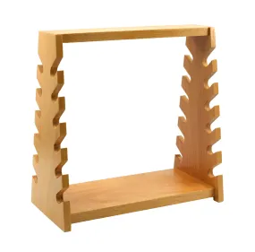 Wooden Pipette Rack - Holds 12 Pipettes Horizontally - 8.75"