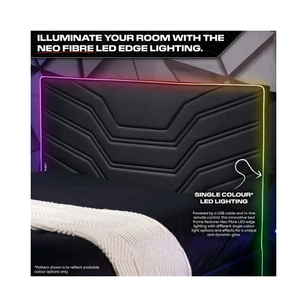 X Rocker Oracle eSports Neo Fibre RGB TV Gaming Bed