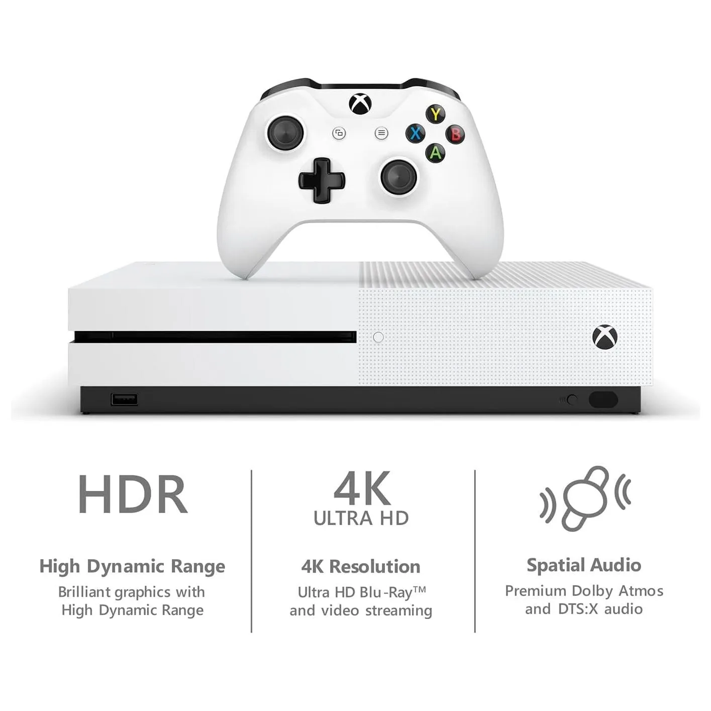 Xbox One S Digital 500GB - White ( Console )