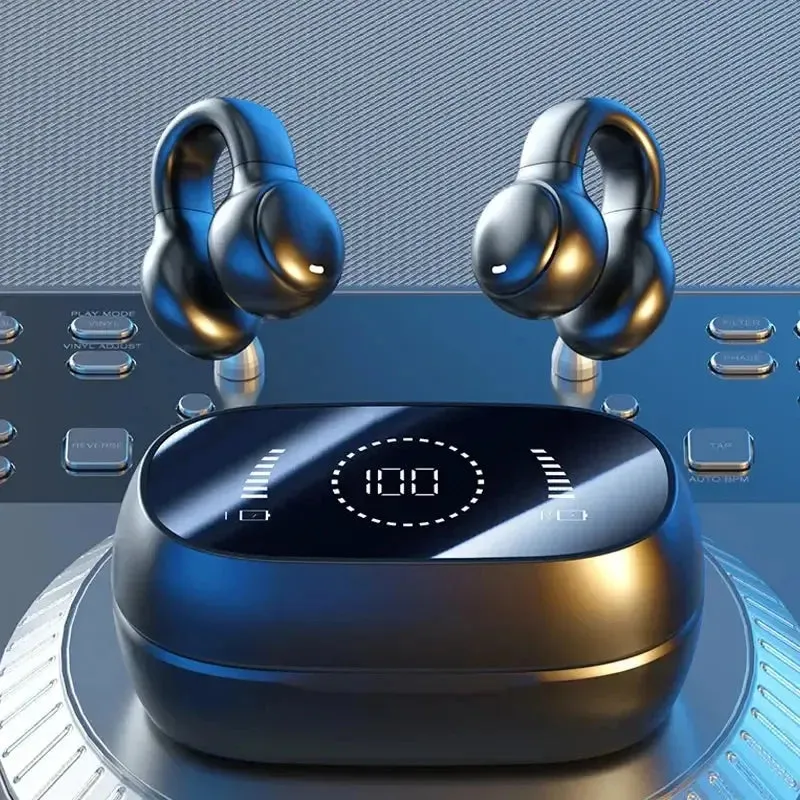 Xiaomi M47 Bluetooth 5.3 Headphones Bone Conduction Earphones Noise Canceling Sport Headset  Hifi Stereo Sound Gaming Headset