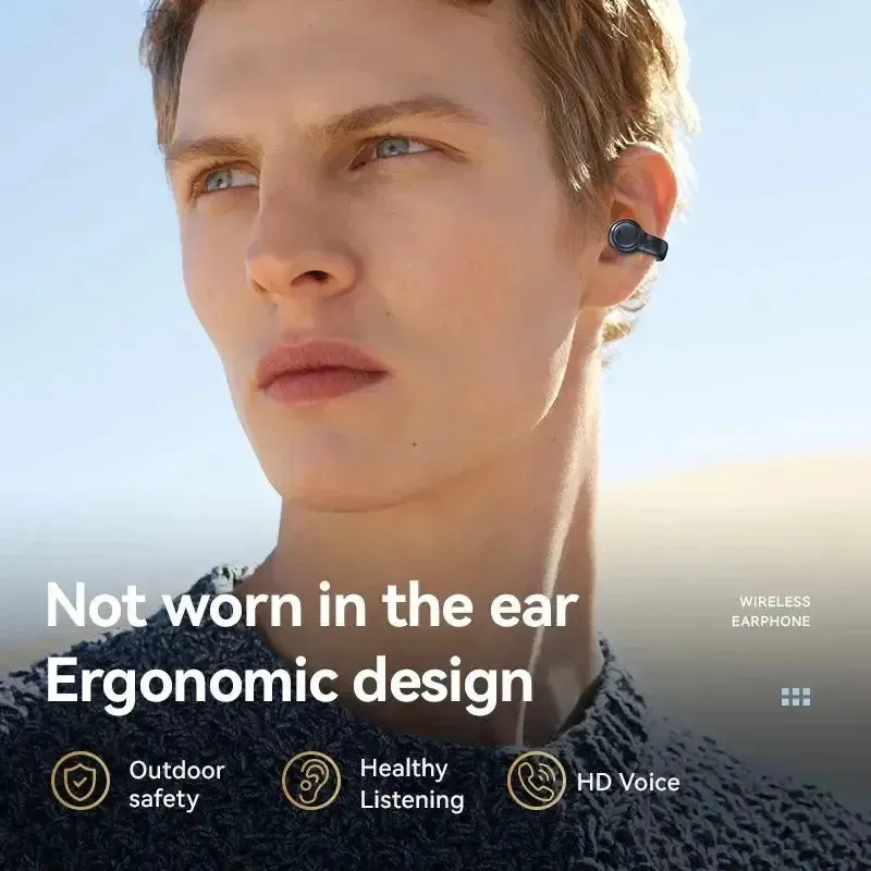 Xiaomi M47 Bluetooth 5.3 Headphones Bone Conduction Earphones Noise Canceling Sport Headset  Hifi Stereo Sound Gaming Headset